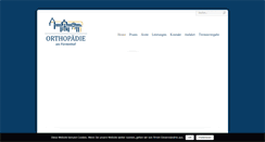 Desktop Screenshot of ortho-frankfurt.com
